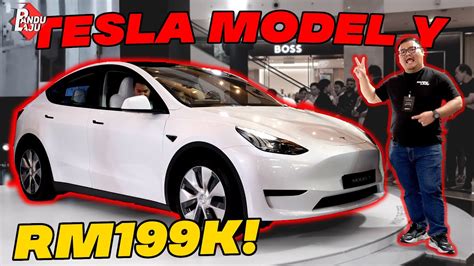 TESLA MODEL Y Akhirnya Masuk Malaysia, Kereta Elektrik Paling Berbaloi? - YouTube