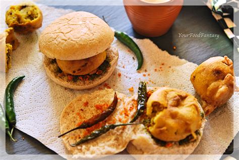 Vada Pav Recipe | YourFoodFantasy - Your Food Fantasy