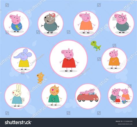 Peppa Pig English Fun Fair Clipart