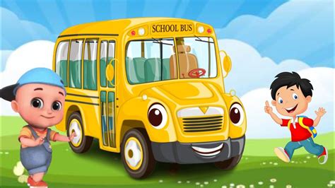 Wheel's On The Bus | Wheels on the bus go round and round | Kids songs - YouTube