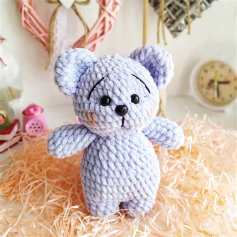 Amigurumi Puffy Teddy Bear Free Pattern - All Free Amigurumi Patterns