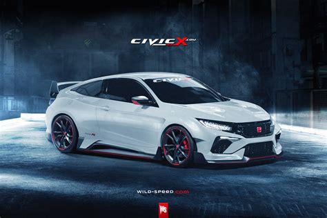 What If the 2017 Honda Civic in Type-R Guise Looked Like This? - autoevolution