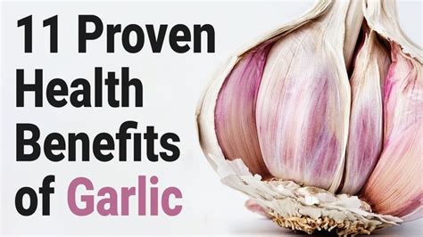 11 Proven Health Benefits of Garlic | Garlic benefits, Garlic health benefits, Garlic health