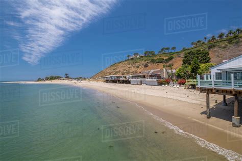 View of Malibu Beach from Malibu Pier, Malibu, California, United ...