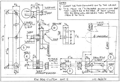 EW LATHE DOG CLUTCH - MODEL ENGINEERING NORGE