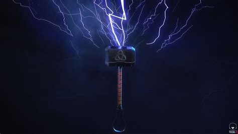 Mjolnir Lightning Wallpapers - Top Free Mjolnir Lightning Backgrounds - WallpaperAccess