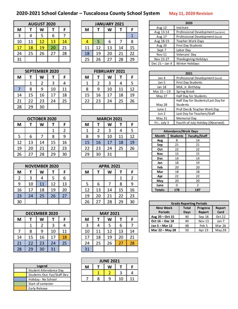 Tuscaloosa County Schools Calendar 2025 2025 2025 - Ileane Pearla