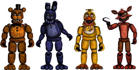 unwithered animatronics by NightmareFred2058 on DeviantArt