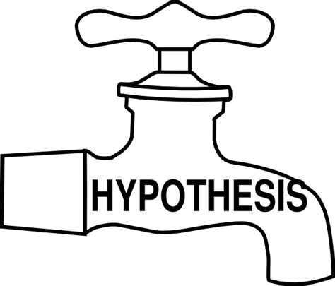 Hypothesis Tap Clip Art at Clker.com - vector clip art online, royalty free & public domain