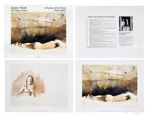 Andrew Wyeth, The Helga Pictures sold at auction on 13th January ...