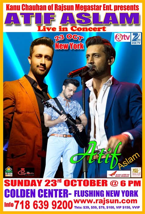 Atif Aslam Live in Concert October 2016 in Flushing, New York | Eventcombo