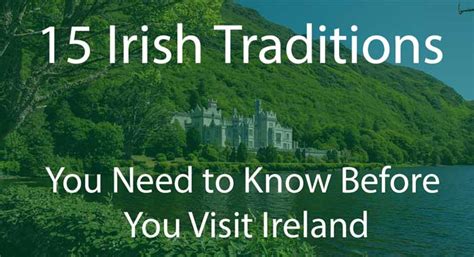 15 Irish Traditions You Must Know Before Going to Ireland