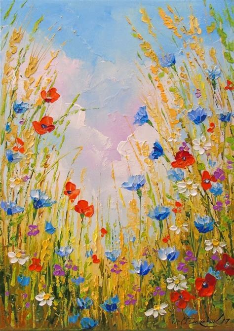 Summer flowers Paintings by Olha Darchuk - Artist.com