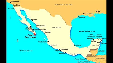 Cabo San Lucas World Map | World Map Gray