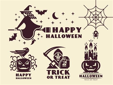 Halloween logo by Alexey Boychenko on Dribbble