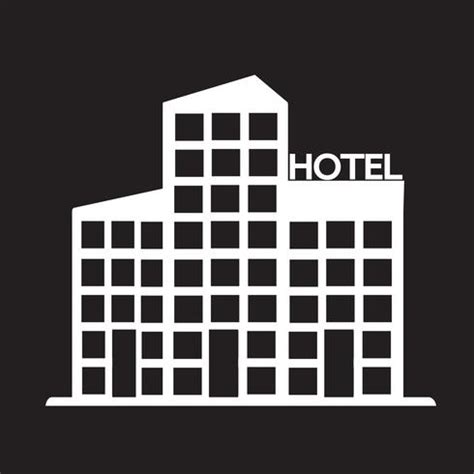 hotel icon symbol sign 634606 Vector Art at Vecteezy