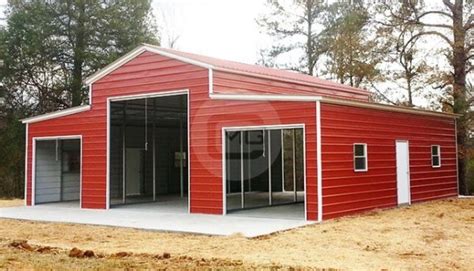 42x36x14/10 Vertical Roof Carolina Barn | 42x36 Metal Barn