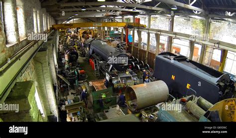 Flying Scotsman Restoration Stock Photo - Alamy