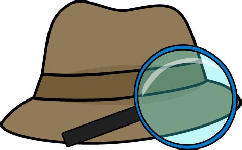 Detective With Magnifying Glass Clipart - Cliparts.co