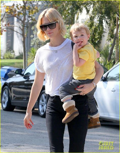 January Jones & Xander Spend Some Quality Time Together!: Photo 2977682 | Celebrity Babies ...