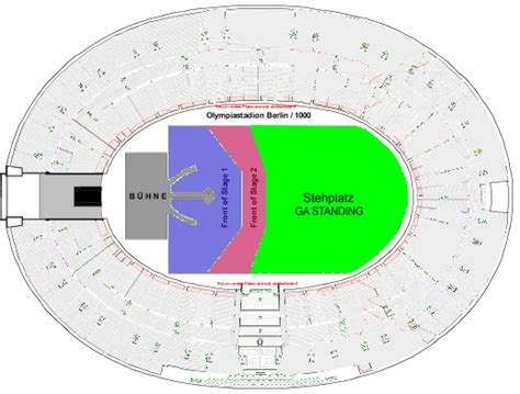 Olympiastadion Berlin Seating Chart - Ponasa