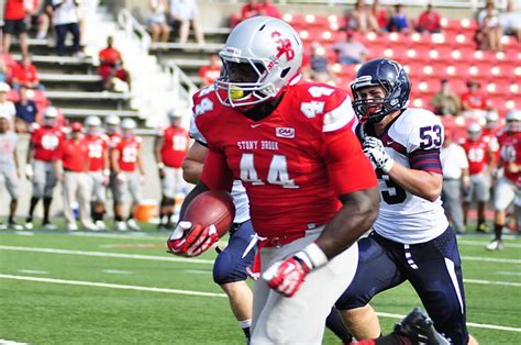 Stony Brook | College football helmets, College football uniforms ...