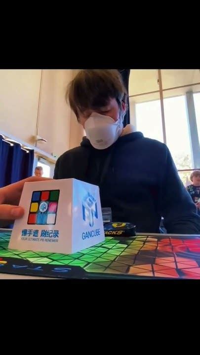 New Pyramix Rubik Cube World Record 0.735 sec #shorts #mrbeast#fyp # ...