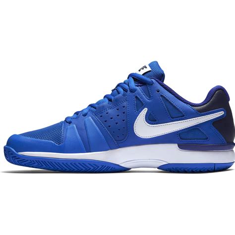 Nike Kids Air Vapor Advantage Tennis Shoes - Blue/White - Tennisnuts.com