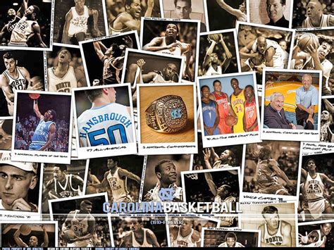 Photo: UNC Basketball Collage Wallpaper - Tar Heel Times