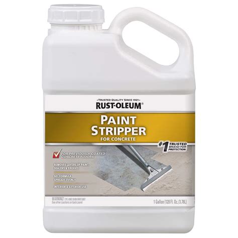 Rust-Oleum 1 gal. Paint Stripper for Concrete 310984 - The Home Depot