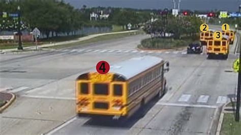 Caught on camera: School buses running red lights | khou.com