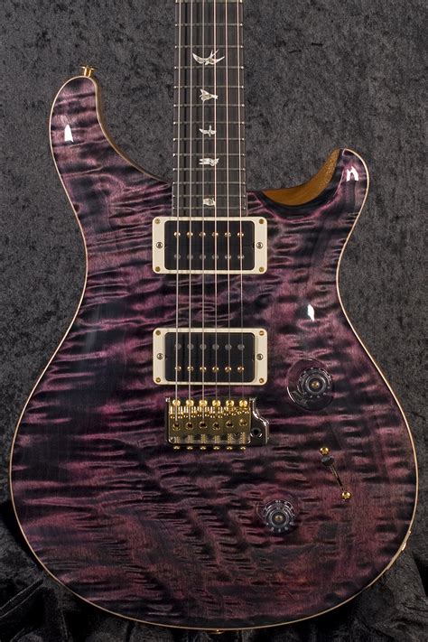 Paul Reed Smith PRS Core 10 Top Custom 24 Rosewood Fingerboard Purple Iris Smoke Burst ...