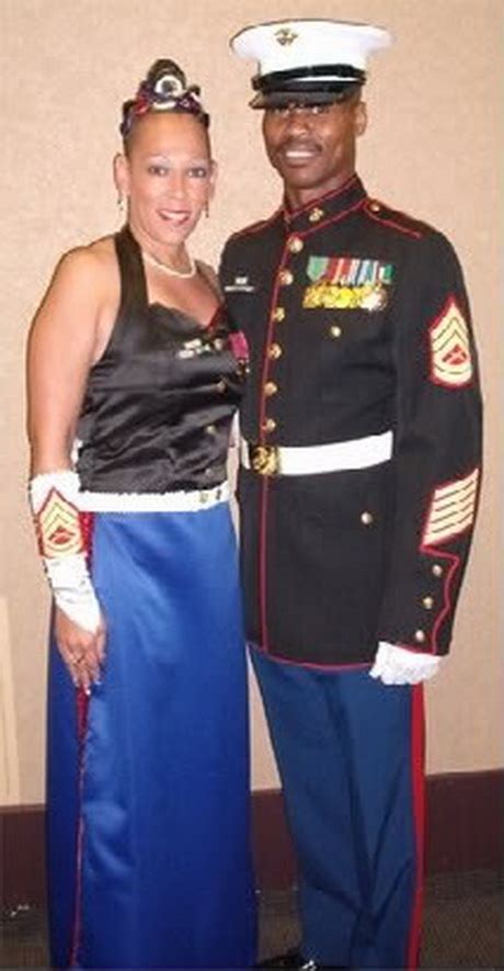 Marine corps ball dress