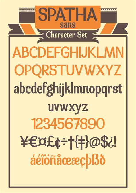 Tipografía gratis: Spatha Sans | El Serif de Chocolate
