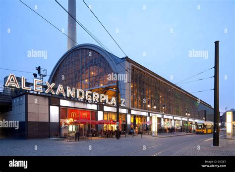 Alexanderplatz station, Berlin-Mitte, Berlin, Germany, Europe Stock ...