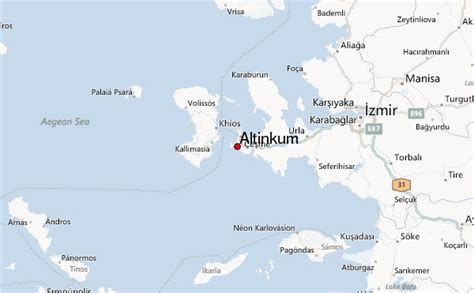 Turkey Map Altinkum