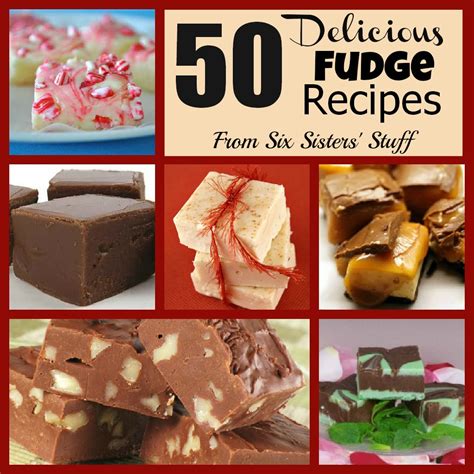 50 Delicious Fudge Recipes | Six Sisters' Stuff