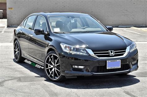 photo 4 Honda Accord custom wheels Gianelle Davalu Black 20x8.5, ET ...