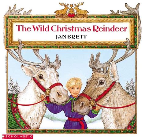 The Wild Christmas Reindeer by Jan Brett | Scholastic