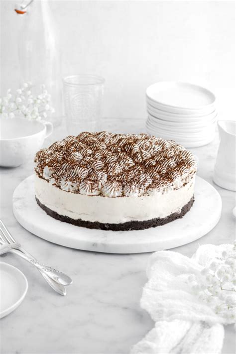 No Bake Tiramisu Cheesecake - Bakers Table