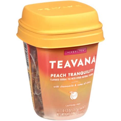 Teavana™ Peach Tranquility Herbal Tea Sachets, 15 ct - Ralphs