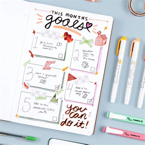 Spice Up Your Journaling with These Aesthetic Bullet Journal Layout Ideas!