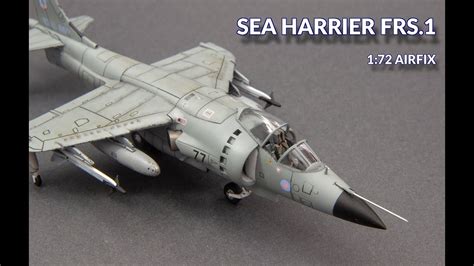 HAWKER SIDDELEY SEA HARRIER FRS.1 Royal Navy Falklands 1982 1/72 AIRFIX ...