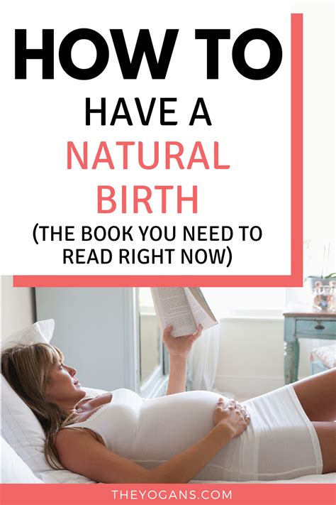 Pregnancy book for a successful and easy natural labor | Pregnancy books, Natural birth, Natural ...