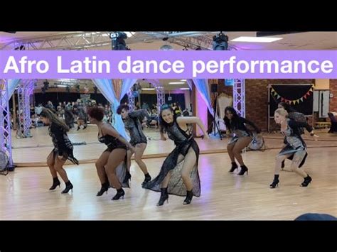 Afro Latin dance routine | "El Dominó" by ORO Spring 2023 - YouTube