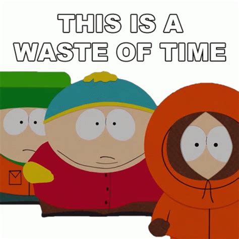 This Is A Waste Of Time Cartman Sticker - This Is A Waste Of Time ...