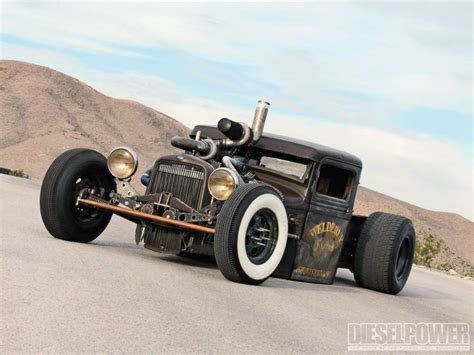 1932 Model-A Rat Rod Diesel Pickup – Blue Oval Trucks