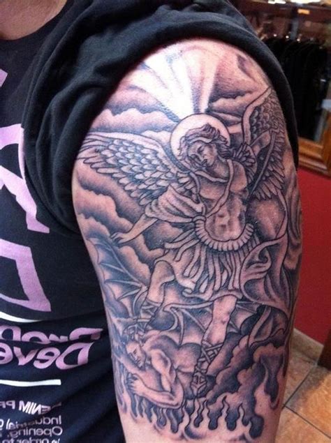 Fighting Angel Tattoo - Best Tattoo Ideas