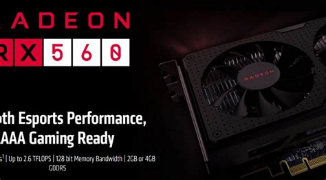 AMD quietly downgrades Radeon RX 560 GPUs, selling models with fewer ...