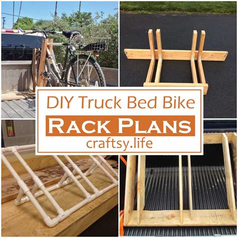 19 Easy DIY Truck Bed Bike Rack Plans For Tourists - Craftsy